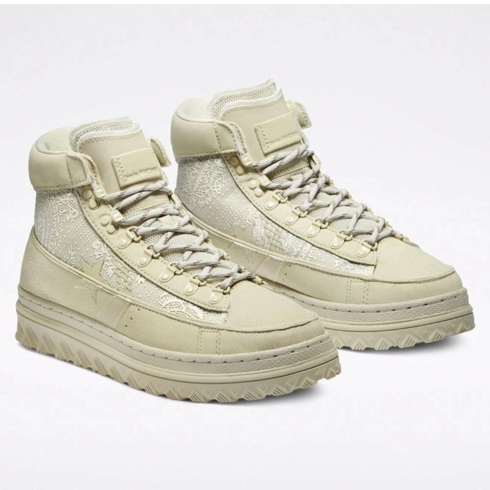 CONVERSE X PARIA FARZANEH PRO LEATHER X2 MID BEIGE WOMEN'S 4.5 170592C